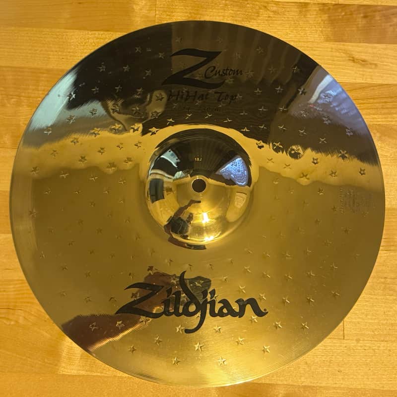 Zildjian 14" Z Custom Hi-Hat Cymbals (Pair) 2024 - Present - Brilliant image 1