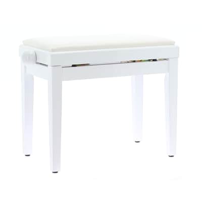 QUIK LOK PB/100 WH L Panca in Legno Bianco Lucido per Pianoforte image 2