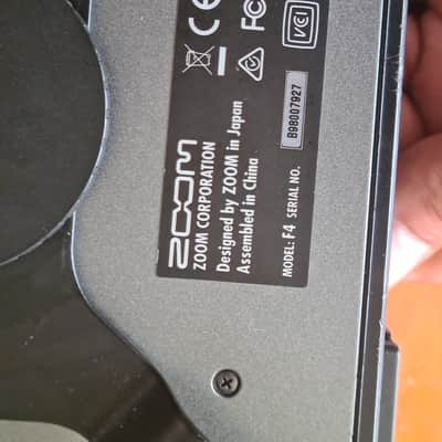 Zoom Zoom F4 Professional Field Recorder | 4-Channel | Power Cable & Battery Compartment image 12