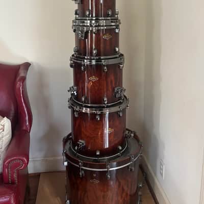 Tama TAMA STARCLASSIC BUBINGA EXOTIC SERIES 2011 - Hawaiian Mocha Burst image 2