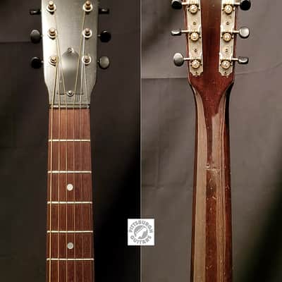 1943 Gibson L-00 Parlor Acoustic in Sunburst; Comes with After-Market Hard Case and Pro-Setup! image 4