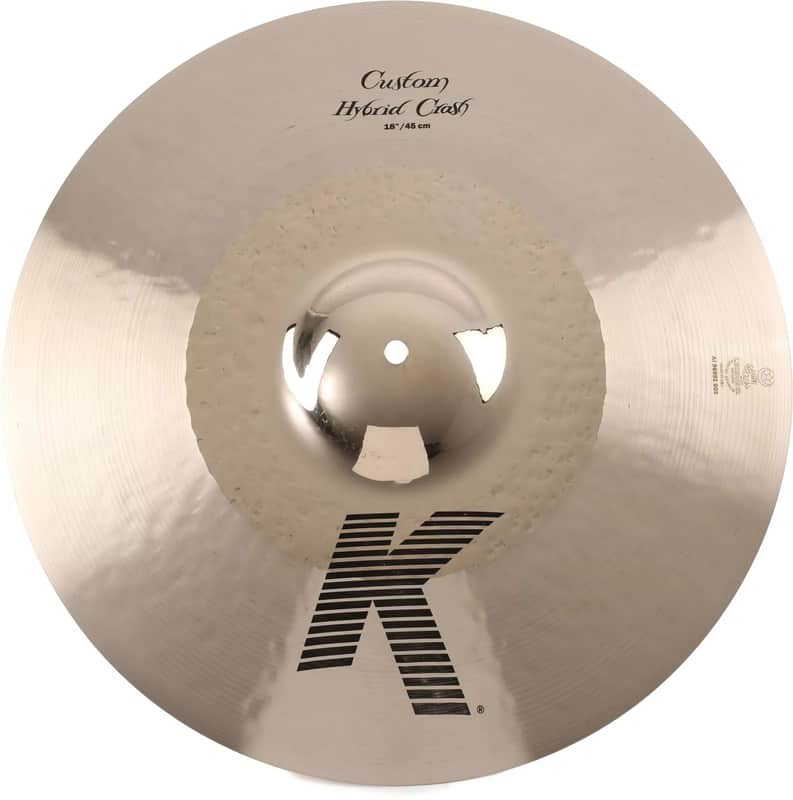 Zildjian 18" K Custom Hybrid Crash Cymbal - Mint ! image 1