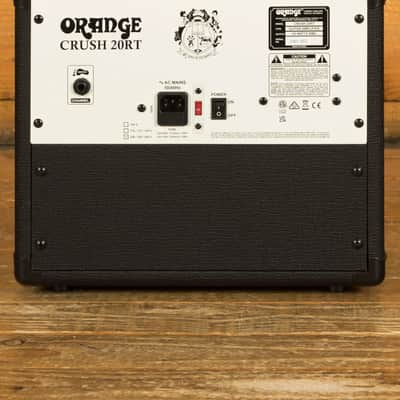 Orange Guitar Amps | Crush 20RT Combo - Black image 3