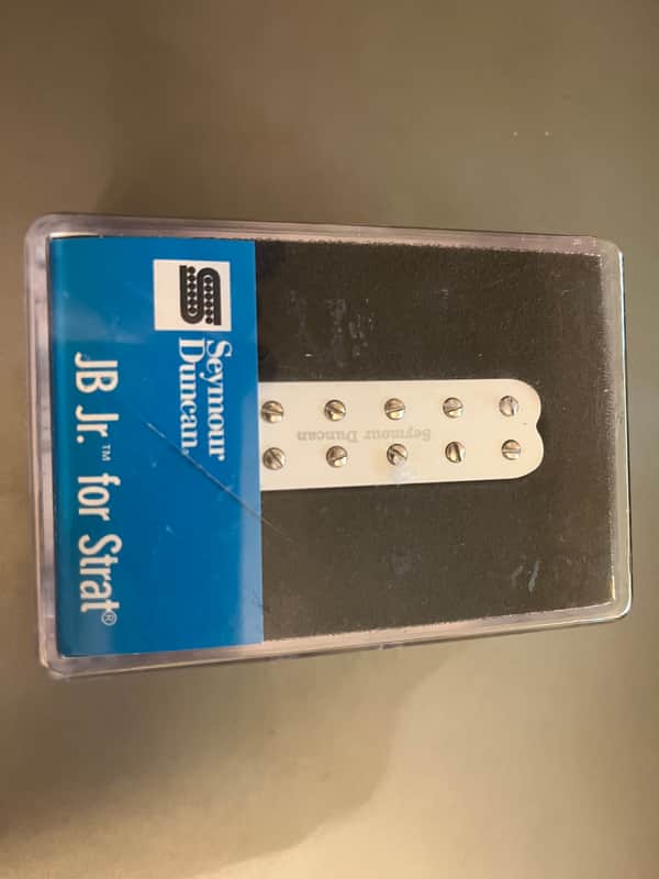 Seymour Duncan SJBJ-1b JB Jr. Strat Bridge Pickup 2010s - White image 1