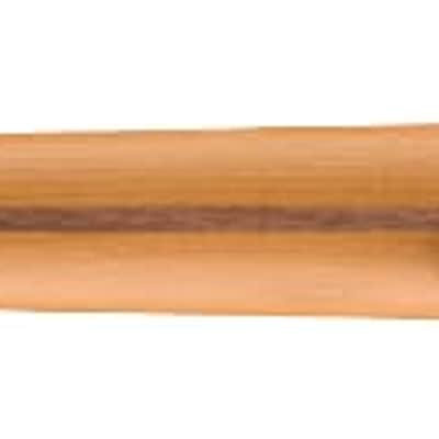 Fender Satin Roasted Maple Jazz Bass Neck, 20 Jumbo Frets, 12", Maple, Flat Oval image 2