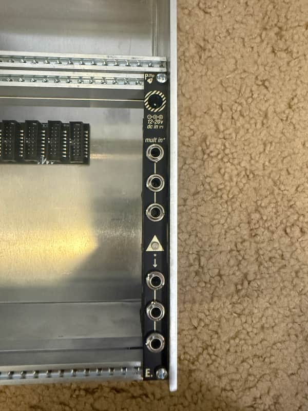Endorphin.es 2hp Power Eurorack Synth Module 2019 - Present - Black image 1