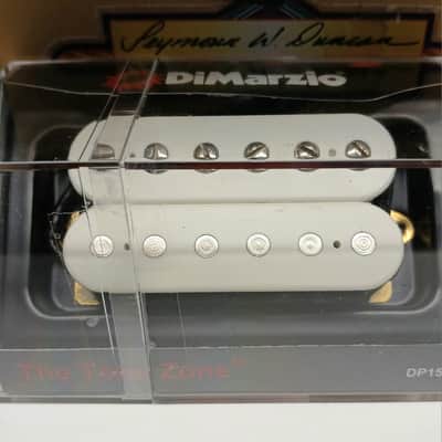 DiMarzio DP155FW The Tone Zone F-Spaced Humbucker 2010s - White image 2