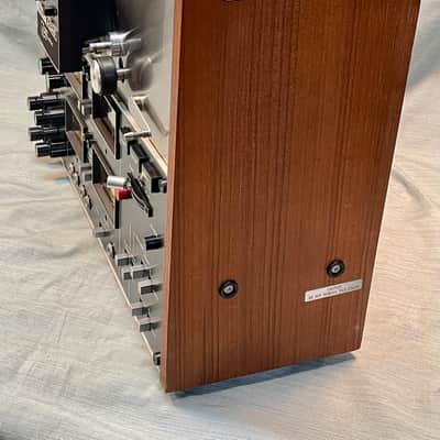 TEAC A-2340 1/4" 4-Track Reel to Reel Tape Recorder 1970s - Silver image 2