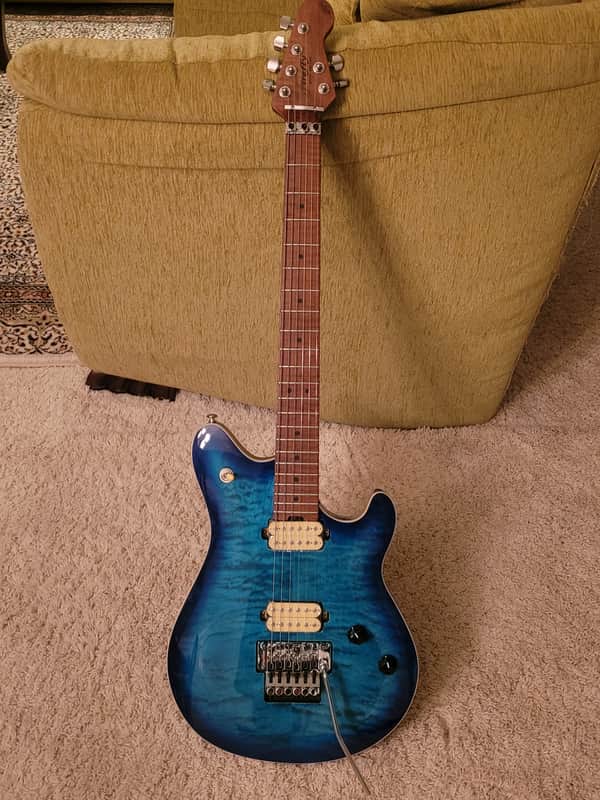 Firefly FFMN EVH Style Blue Green Quilt image 1