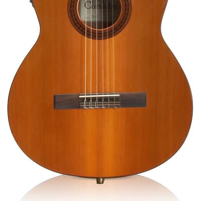 Cordoba C5-CE - Acoustic Electric Classical Cutaway Guitar w Deluxe Gig Bag image 1