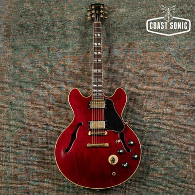 1976 Gibson ES-345 Varitone Semi-Hollow Guitar w/case image 2