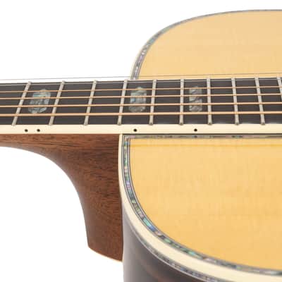 Martin D-45 Standard Series Acoustic Guitar - Natural image 10