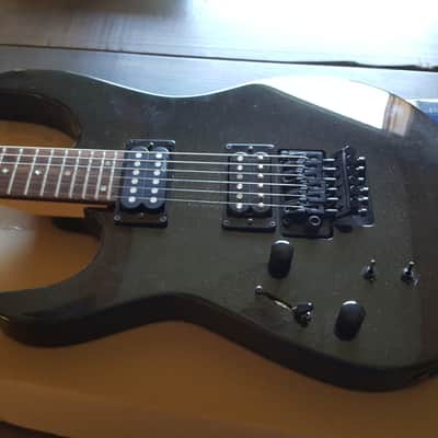 Fernandes Revolver Pro Sustainer  2004 Metallic Black LEFT Handed image 1