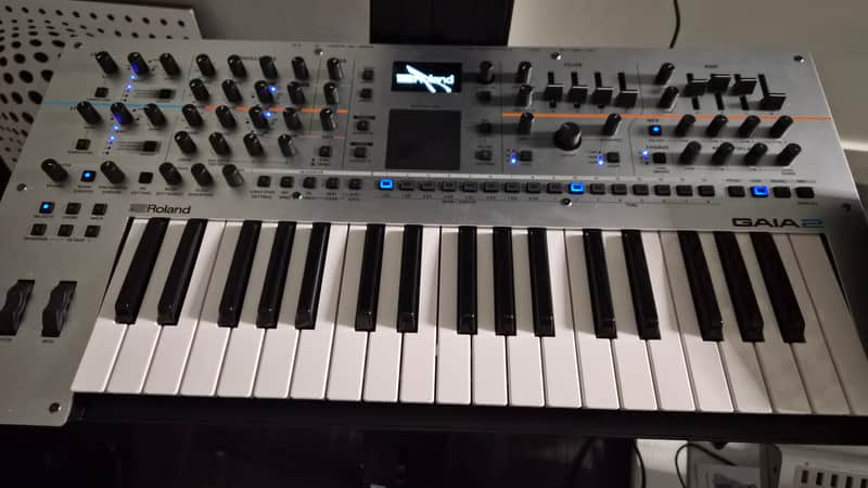 Roland Gaia 2 37-Key 22-Voice Synthesizer 2023 - Present - Silver image 1