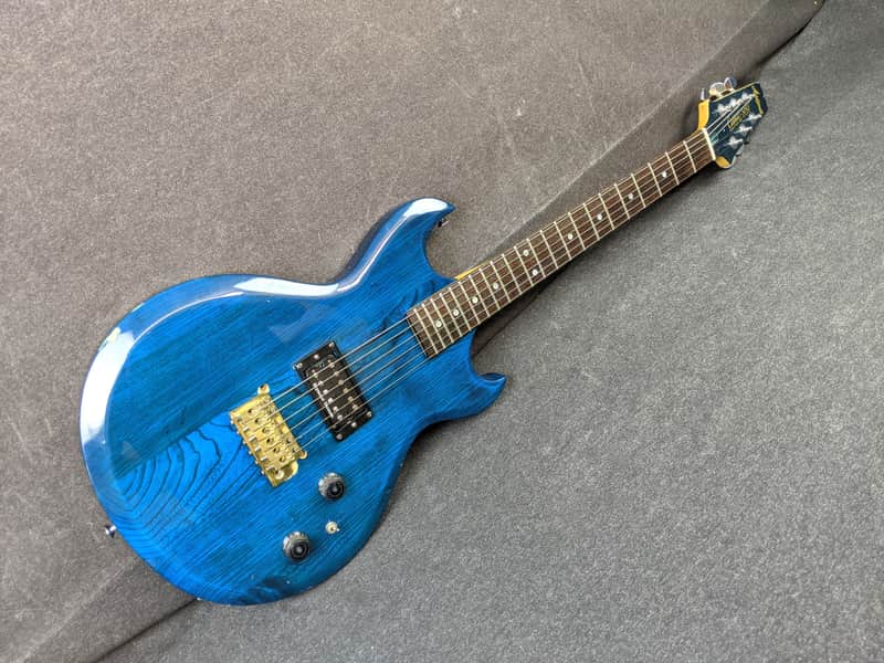 Aria Pro II Cardinal Series (CS-300?) Blue Gloss Single | Reverb