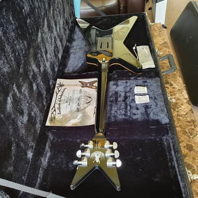 RARE Dean Dimebag Darrell ML Roots from Dime's House Signed by Zakk Wylde image 14