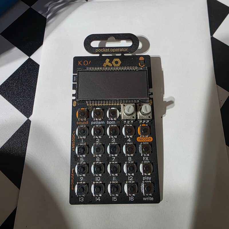Teenage Engineering PO-33 Pocket Operator K.O! 2018 - Present - Black image 1
