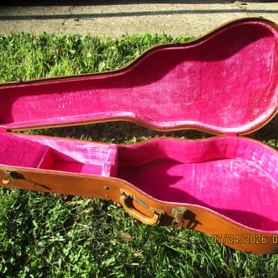 Gibson ES-140 & LG-2 3/4 Lipton Guitar Case, 1950's, Rare image 6