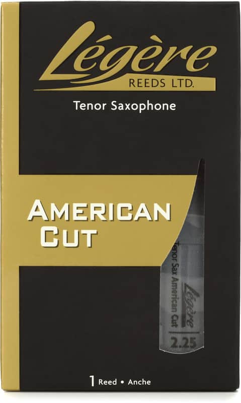 Legere LGTSA-2.25 - American Cut Tenor Saxophone Reed - 2.25 (3-pack) Bundle image 1