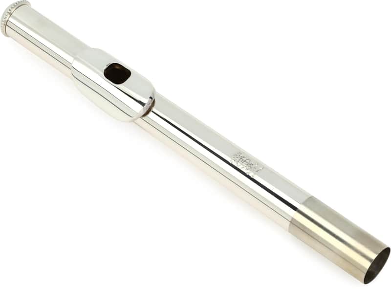 Wm. S. Haynes P Cut Flute Headjoint - .016 inches  18-karat Gold Riser and Silver Lip Plate image 1