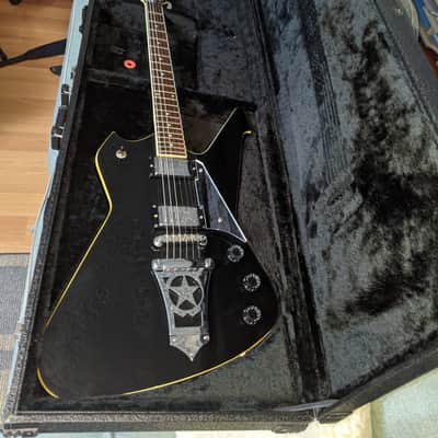 Washburn Ps500 Paul Stanley Signature  1998 Black Chrome image 1