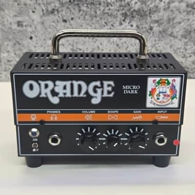 Orange Micro Dark 20-Watt Guitar Amp Head avec Cab 2015 - Present - Black image 4