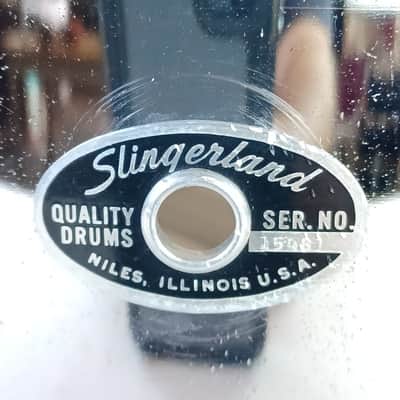 Slingerland 5x14"Festival #15431 Snare Drum Chrome Steel 8Lug Vintage 1970 Niles image 2
