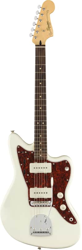 Squier Vintage Modified Jazzmaster with Rosewood Fretboard 2012 - 2017 - Olympic White image 1