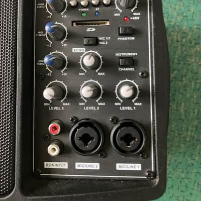 LyxPro SPA 5.5 powered speaker PA 2024 - Black image 2