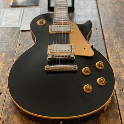 Gibson Les Paul Standard 2005 Ebony Japanese Yamano Export with Hardcase and Docs image 6