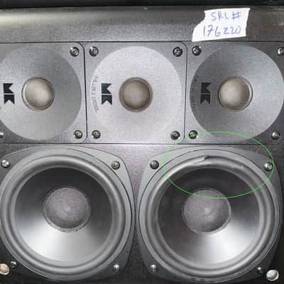 Miller & Kreisel (Set 2) MPS-5310 Sub, 3x MPS-2510, 4x S-100B (One S-100B Needs Foam Repair) 1900's-2000's image 4