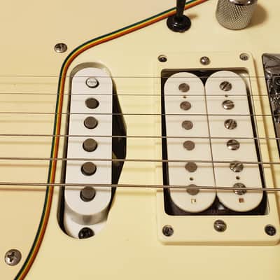 Kramer Elliot Easton EE PRO1 RARE! 1987 White/White/Rainbow image 23