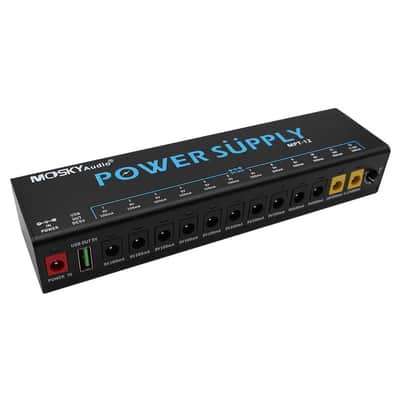 Mosky MPT-12 Guitar Effect Pedal Power Supply 12 DC Outputs for 9V 12V 18V Pedal,5V USB Output,price include the import duty for US buyer image 6