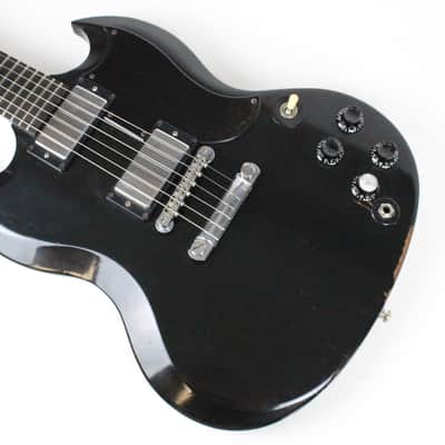 2001 Gibson SG TONY IOMMI Ebony Black in Original Case ~Killer Doom METAL RELIC~ Crosses Black Sabbath Very RARE image 16