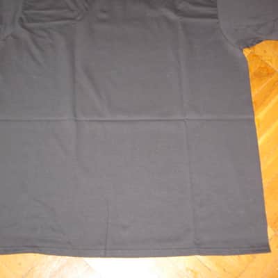 new in package A+ Guitar Center EAT BREATHE, ROCK Men's Size Large (L), Black 100% Cotton Short Sleeve T-Shirt - Graphic is in White and it says / shows: GUITAR CENTER EST. 1964, EAT, BREATHE, ROCK + has dual guitars, stars, & lines (Style # GC005-11730) image 10
