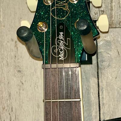 NEW PRS S2 McCarty 594 Thinline - Custom Color, Awesome Green Blue Sparkle, Ships Fast With Pro Set Up! image 7