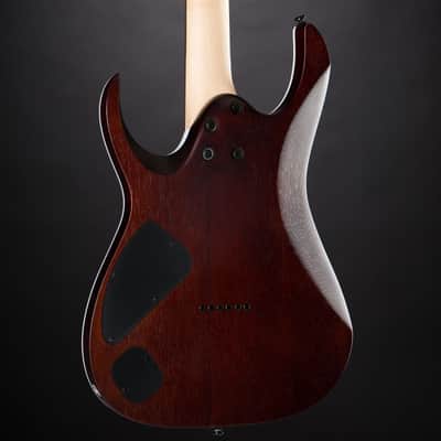 Ibanez Standard RGA42FM-DEF Dragon Eye Burst Flat - Electric Guitar image 7