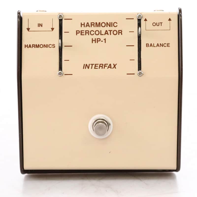 ギター INTERFAX HARMONIC PERCOLATOR HP-1 Interfax HP-1 Harmonic Percolator Fuzz Guitar Pedal w/ Fulltone