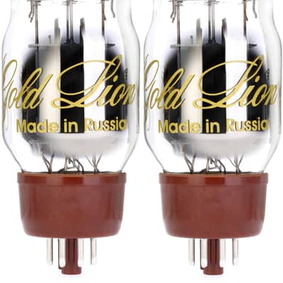 Genalex Gold Lion KT66 Power Tubes - Matched Duet (3-pack) Bundle image 1