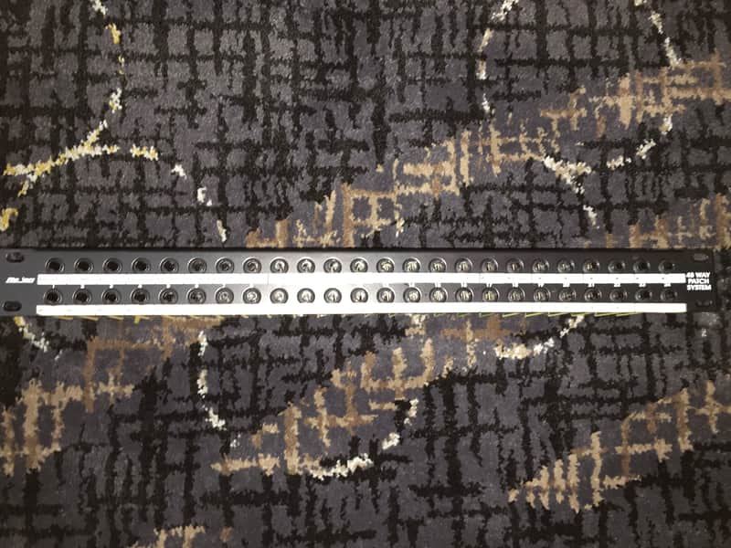 REAN 48 Way Patch System 1990s - Black image 1