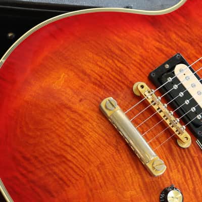 2004 Gibson Custom Shop '68 Les Paul Custom Reissue Electric Guitar Flame Firemist + COA OHSC image 5