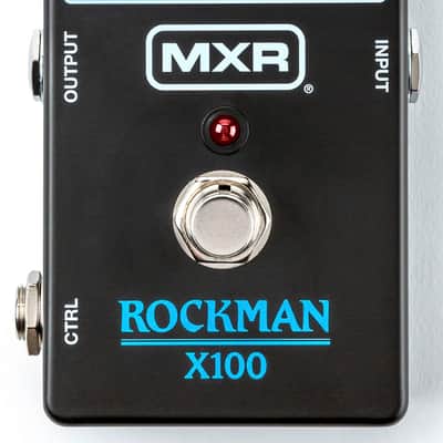 MXR MX100 Rockman X100 Analog Tone Processor 2025 - Present - Black / Blue image 1