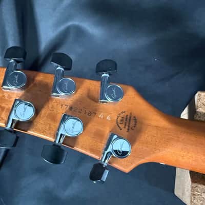 Godin LGX-SA with AA Flame Maple Top 2010s - Cognac Burst image 7