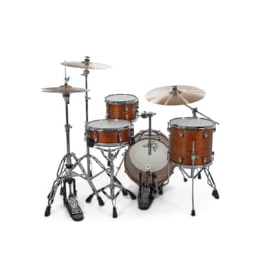 Gretsch CC2-M264 Catalina Club Satin Walnut Glaze - Drum Shell Set image 3
