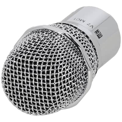 Se Electronics V7 MC1 Chrome Wireless Mic Capsule+Pouch For Shure Transmitter image 3