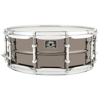 Ludwig LU5514C Universal Brass 5.5x14" Snare Drum with Triple Flange Hoops