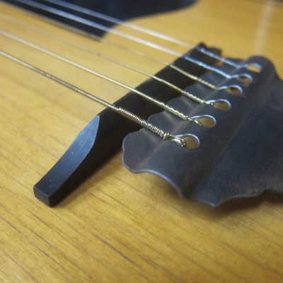 Vintage! 1920’s USA Made Natural Acoustic/ Electric Parlor Guitar + Case image 22