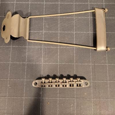Vintage Bridge, Tailpiece Conversion for 52 - 53 Gibson Les Paul image 1