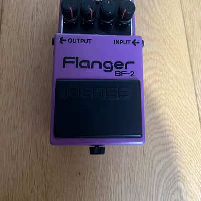 Boss BF-2 Flanger 1980-1984 (Black Label) Made In Japan | Reverb