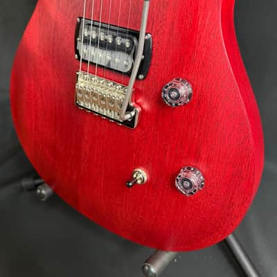 PRS SE CE 24 Standard Satin Electric Guitar Vintage Cherry w/ Gig Bag image 8